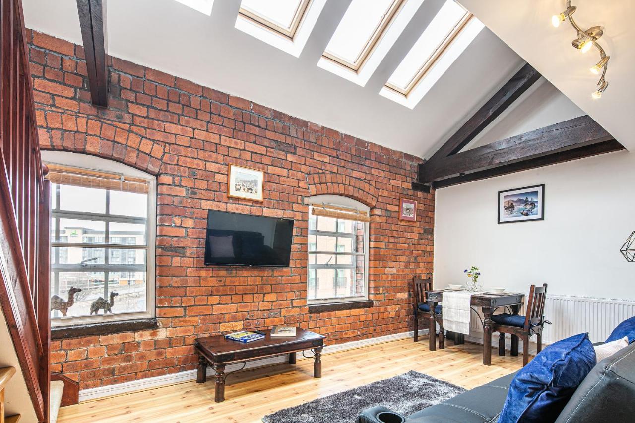 Beautiful 1-Bed Apartment In Grade Listed Warehouse - Victoria Quays, Sheffield City Centre, Free Parking, Pet Friendly, Netflix Eksteriør bilde