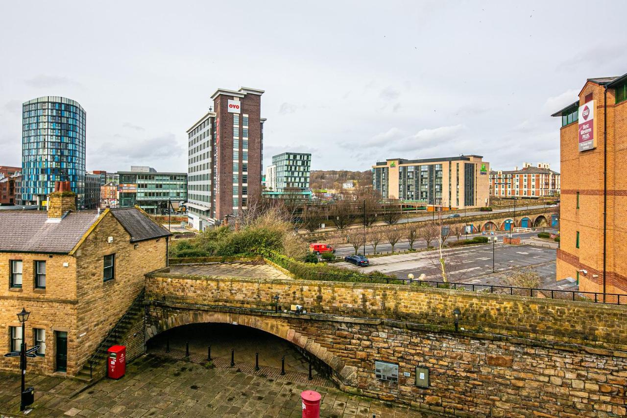 Beautiful 1-Bed Apartment In Grade Listed Warehouse - Victoria Quays, Sheffield City Centre, Free Parking, Pet Friendly, Netflix Eksteriør bilde